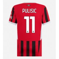 Camiseta AC Milan Christian Pulisic #11 Primera Equipación para mujer 2024-25 manga corta